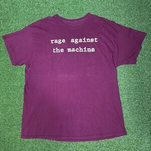 Rage Against the Machine Molotov Shirt 2017‎ Maroon Band Tee Mens XL